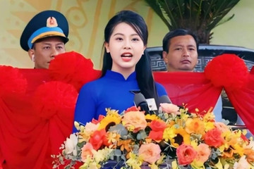Cô gái phát biểu tại Lễ kỷ niệm 70 năm Chiến thắng Điện Biên Phủ là ai?