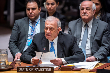 Mỹ phủ quyết dự thảo công nhận Palestine là thành viên Liên Hợp Quốc
