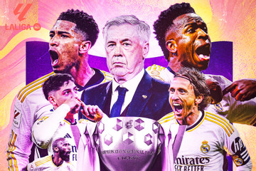 Real Madrid vô địch La Liga, Ancelotti và phát minh Bellingham