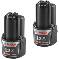 2-Pack Bosch 12V Max Li-Ion 2.0 Ah Battery